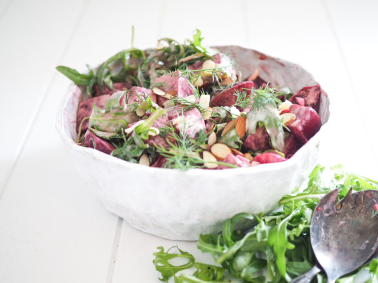 Creamy Beetroot Salad